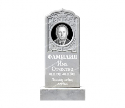 памятник рез. мрамор Р36